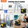 VEVOR Pivoting Utility Fan, 600 CFM High Velocity Floor Blower for Drying, Cooling, Ventilating, Exhausting, 300° Blowing Angle Air Mover